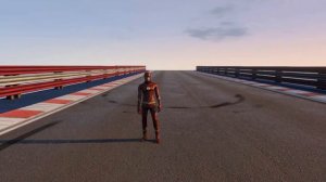SUPERHEROS on HUGE RAMP into HUGE LAKE | Spiderman vs. Black Panther vs. The Flash | Flash BAD!!