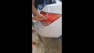 шевроле круз. замена ламп на задних фарах