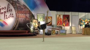 ЕВГЕНИЯ КАНАЕВА ОБРУЧ ФИНАЛ BALTIJAS APLIS 2012