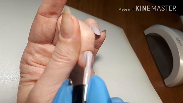 Покрытие гель лак самой себе #гельлаксебе