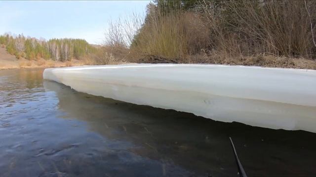 Однодневный сплав по реке Багаряк в апреле