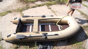 Badger Fishing Line с фанерным пайолом 12 мм: видеоинструкция по сборке и разборке надувной лодки