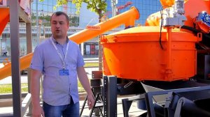 ВЫСТАВКА СТТ-2016 | Бетонный завод EUROMIX CROCUS 15/750 на стенде компании ТЗСО