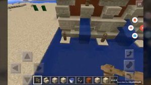 Как построить дамбу minecraft pe