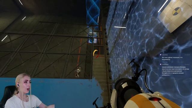 Продолжаем ломать систему! Кооператив с Alex Straga! Прохождение Portal 2 #2