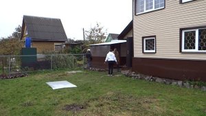 Дача. Закрытие беседки - 2.