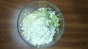 Витаминный салат из Редьки/ Салат из Редьки/Редька с яйцом/ Салат/Витаминный салат,номер 2/Кулинария