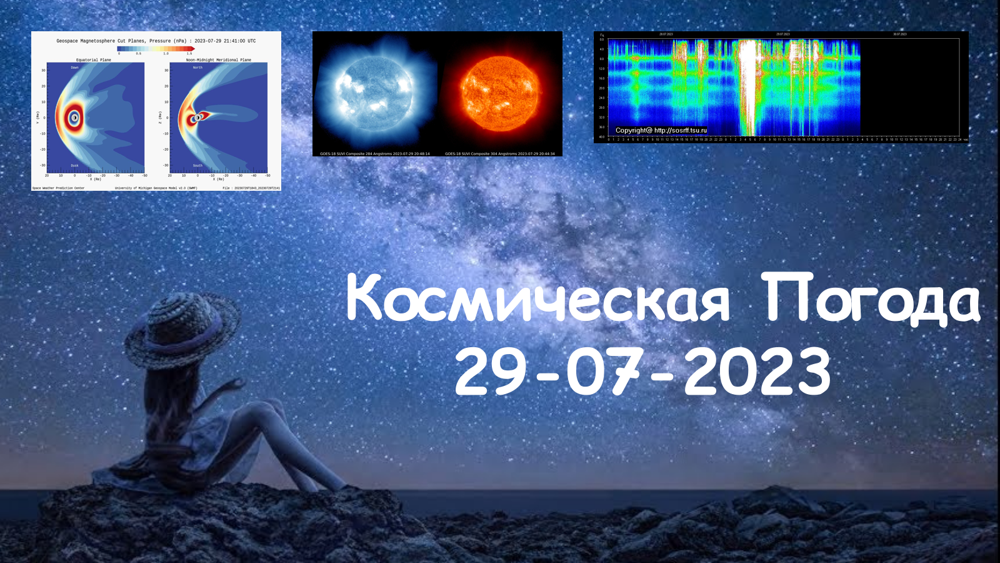 Космическая Погода 29.07.2023