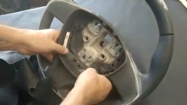 полная перетяжка руля в кожу на рено смотреть онлайн