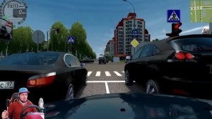 ШКОЛЬНИК УГНАЛ БАНДИТСКИЙ БУМЕР - CITY CAR DRIVING + РУЛЬ