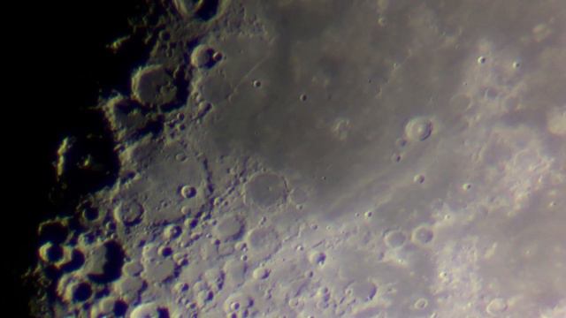 Луна в телескоп Synta BK909EQ2 (30.11.2018) смотреть онлайн