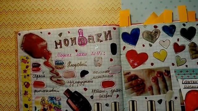 Мой личный дневник: 20 разворотов/ Идеи оформления
