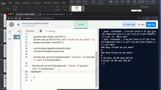 Intro to variables, selection, input Java examples