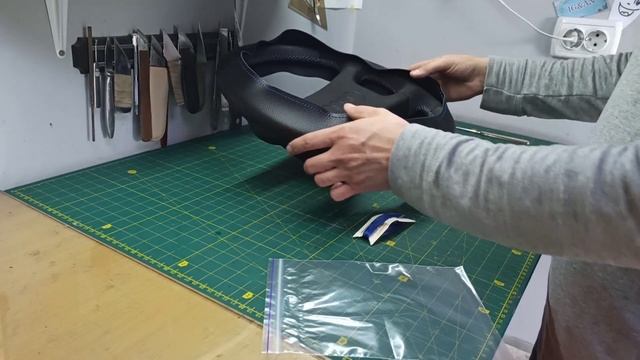 Перетяжка руля СВОИМИ РУКАМИ смотреть онлайн