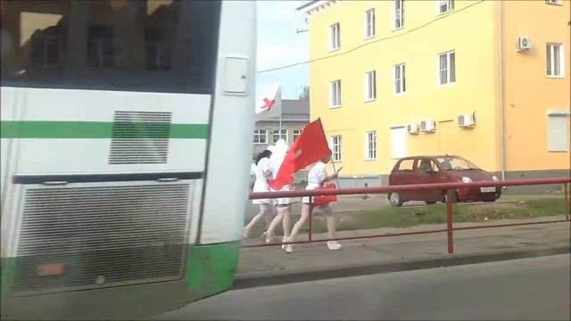 Август 18, 2012 Непонятное движение на улицах г.Рыбинска смотреть онлайн