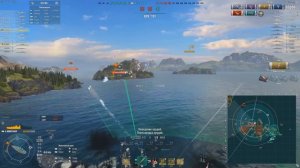 World of warships - Не обзор. Minotaur. (Минотавр)