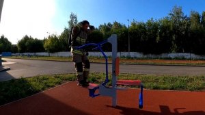 [Тренировка пожарного] Выполнение функционального комплекса "01"