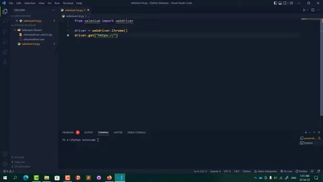 Import Could Not be Resolved From source pylance: Fixed | Selenium 2022 | Python 2022 | vs code