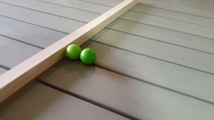 Marble run satisfying big rolling balls Большие шарики марблс катятся вверх и вниз