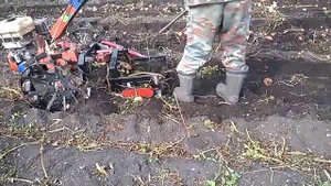 картофеле копалка кк-1б в работе!