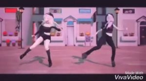 mmd танец под клип Гюрза ( remix)