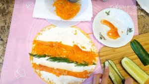 Просто нарежьте лаваш, Закуска из лаваша, на праздничный стол. Блюда из лаваша.