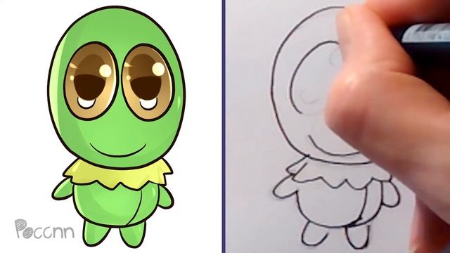 Cómo dibujar a Kermit Chibi (Los Muppets) смотреть онлайн