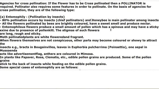 POLLINATION -2 by JJS Sir (for Class-12, NTSE, KVPY-SA and SX, NEET, OLYMPIADS) смотреть онлайн