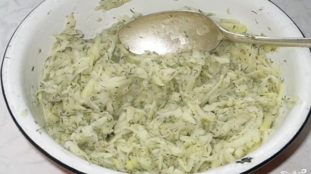 Картофельный пирог с луком