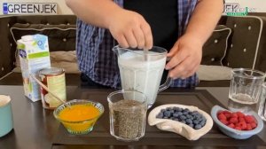 Чиа пудинг с манго - Лучший десерт в мире - Рецепт от "Что за еда?" №16 (семена Чиа).