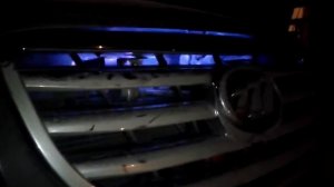 Подсветка решётки радиатора Lifan x60