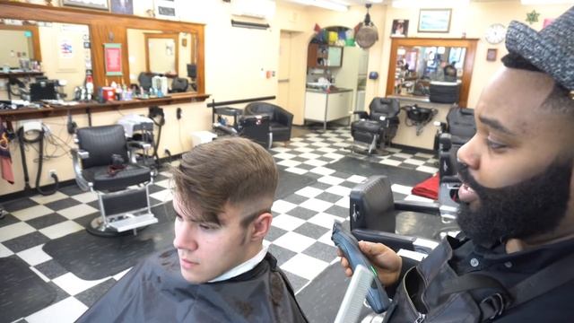 How To Do A Drop Fade Haircut | Low Fade Haircut смотреть онлайн