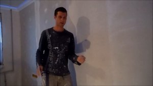 Шпаклевка валиком. Эксперимент.