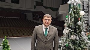Владимир Лузан, и.о. ректора СГИИ поздравляет с Новым годом!