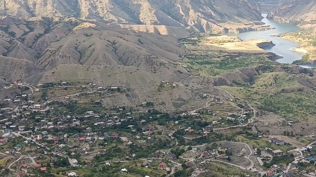 Дагестан.село Гуниб.Вид сверху. 2