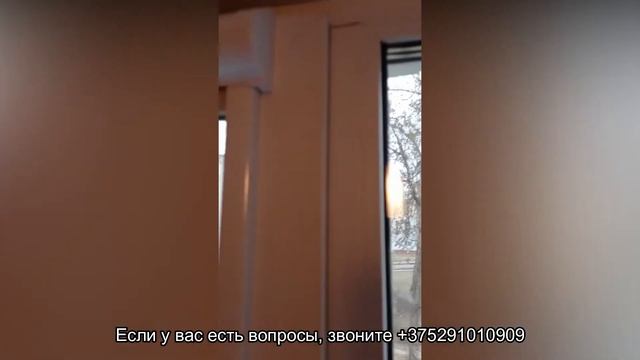 Видео 03 Замер и установка кассетной рольшторы на окно ПВХ смотреть онлайн