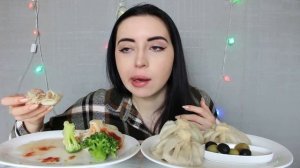 С КЕМ ИЗ РОДСТВЕННИКОВ ОБЩАЮСЬ ? / MUKBANG ГРУЗИНСКИЕ ХИНКАЛИ Ayka Emilly