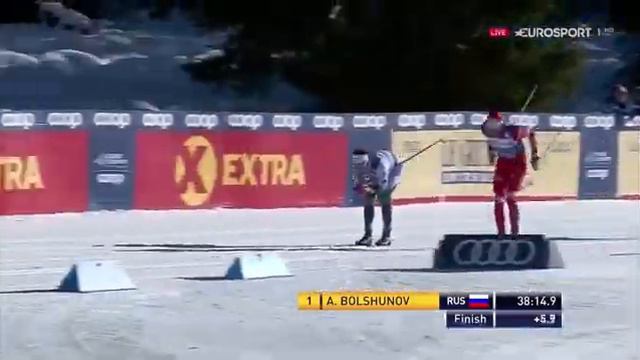 Александр Большунов.Тур де Ски.01.01.2020.Первое место tour de ski смотреть онлайн