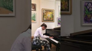 С. Жданов " Прелюд" до мінор, С. Парфенов "Ноябрь"  Из цикла "Домик в клину"