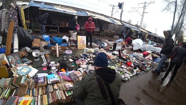 Барахолка на удельном рынке в Питере, 7.11.2021 #барахолка