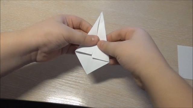 как сделать оригами гуся