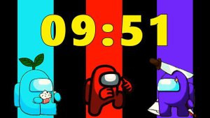 AMONG US 20 Minutes TIMER countdown With alarm.