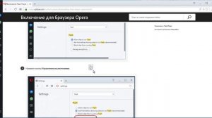 Adobe Flash Player как включить в Опере