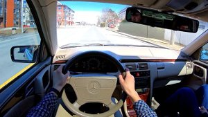 1999 Mercedes-Benz E-Class W210 E320 POV Drive (Binaural 3D Audio) ASMR