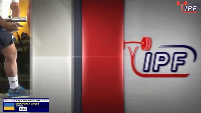 Larisa Solovyeva (Urkaine) and Olga Adamovich (Russia) 63kg cat, at IPF Equipped Worlds-2016 смотреть онлайн