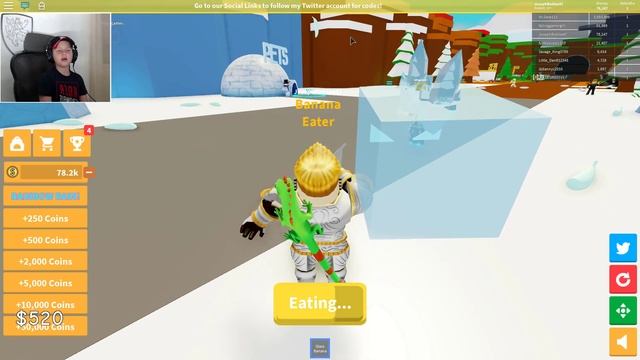 NEW BANANA SIMULATOR 2 + 5 CODES | Banana Simulator 2 Roblox! NEW PETS смотреть онлайн