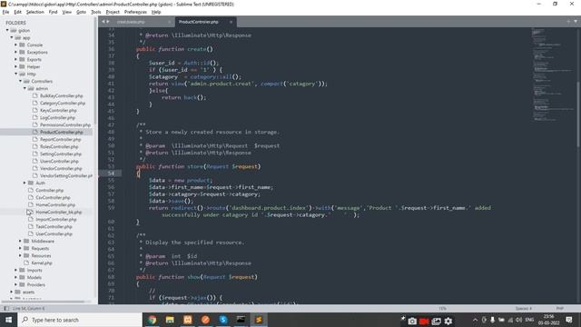 Laravel Advance Tutorial | Form Validation Via Request Method | Laravel 9 | Full Stack Developer