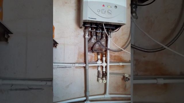 Ошибка на котле юнкерс 1