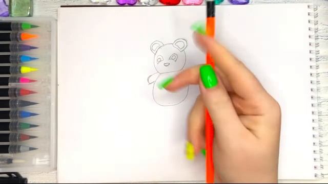 Как нарисовать Панду из Адопт Ми Роблокс Рисунки для срисовки легкие и красивые смотреть онлайн