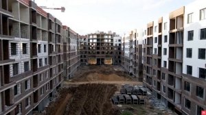 ЖК Императорские Мытищи — съёмка с воздуха (август 2021)